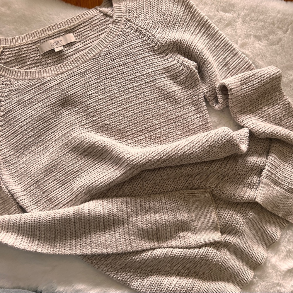 Loft ladies long sleeve sweater